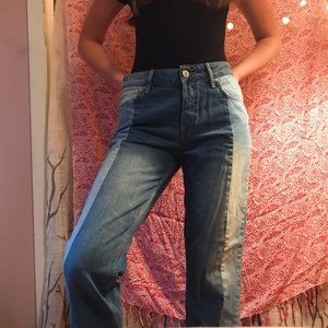 urban outfitters two-toned jeans SOLD